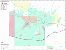 Battle Creek Digital Map Premium Style